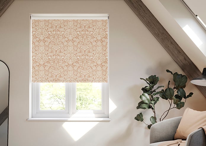 William Morris At Home Sunflower, Madder - Twist&Fit Roller Blind - Image 3